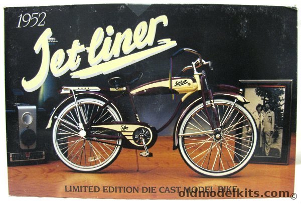 Xonex 1/6 The 'Jetliner' Classic 1952 Bicycle - Die Cast Assembled Model plastic model kit